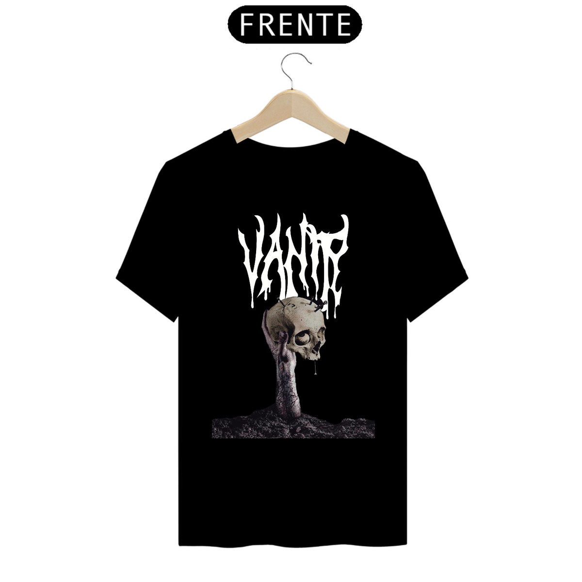 Nome do produto: Camiseta Prime Preta - Vanity  