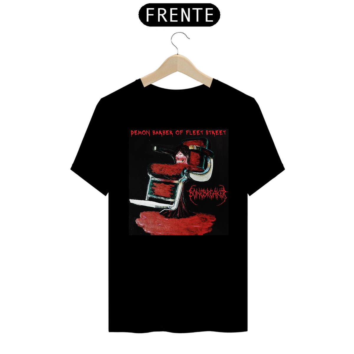 Nome do produto: Camiseta Prime - Demon Barber - BoneBreaker