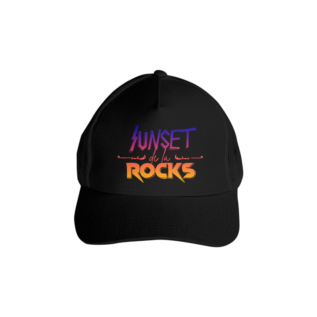 Nome do produto: Boné Trucker - Sunset de la Rocks