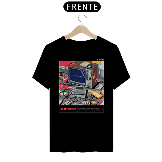 Camiseta Prime - Retrogamer