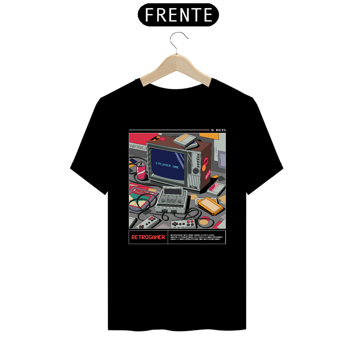 Nome do produto: Camiseta Prime - Retrogamer