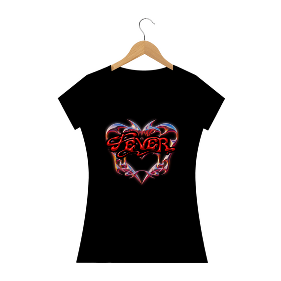 Camiseta Prime Baby Long - Metal Heart - Fever