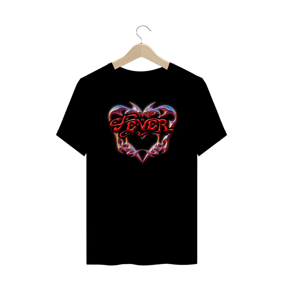 Nome do produto: Camiseta Plus - Metal Heart - Fever