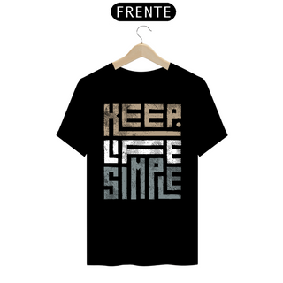 Nome do produtoCamiseta Prime - Keep Life Simple