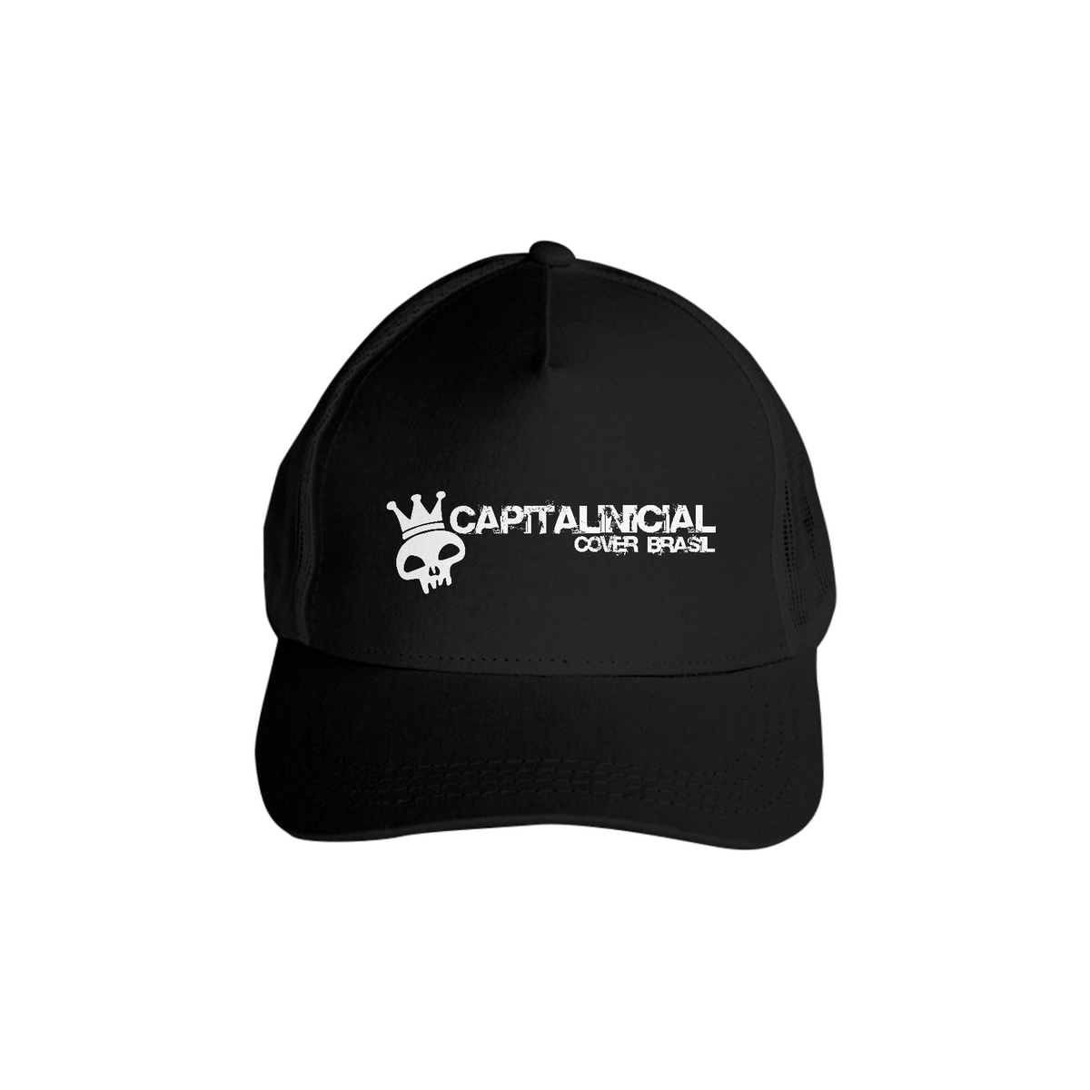 Nome do produto: Boné Trucker - Capital Inicial Cover Brasil