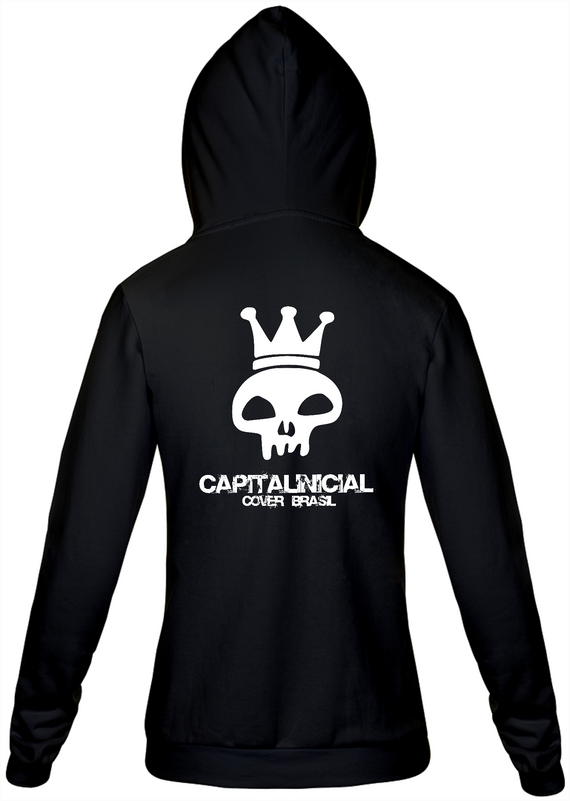 Moletom Ziper - Capital Inicial Cover Brasil