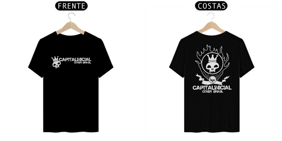 Camiseta Quality - Capital Inicial Cover Brasil