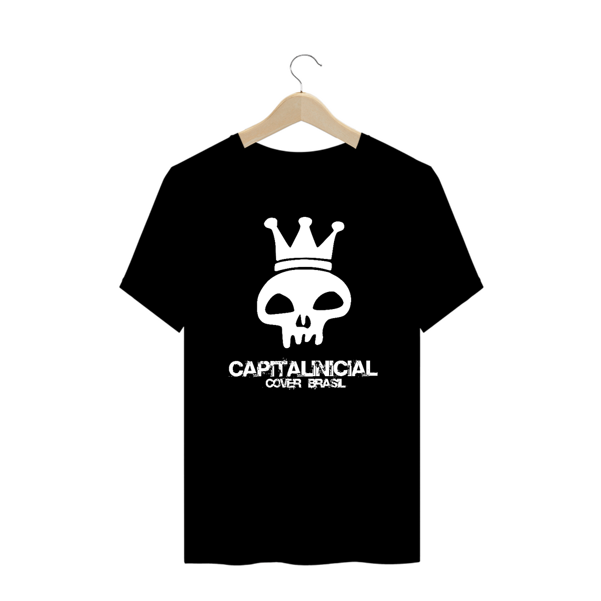 Nome do produto: Camiseta Plus - Capital Inicial Cover Brasil