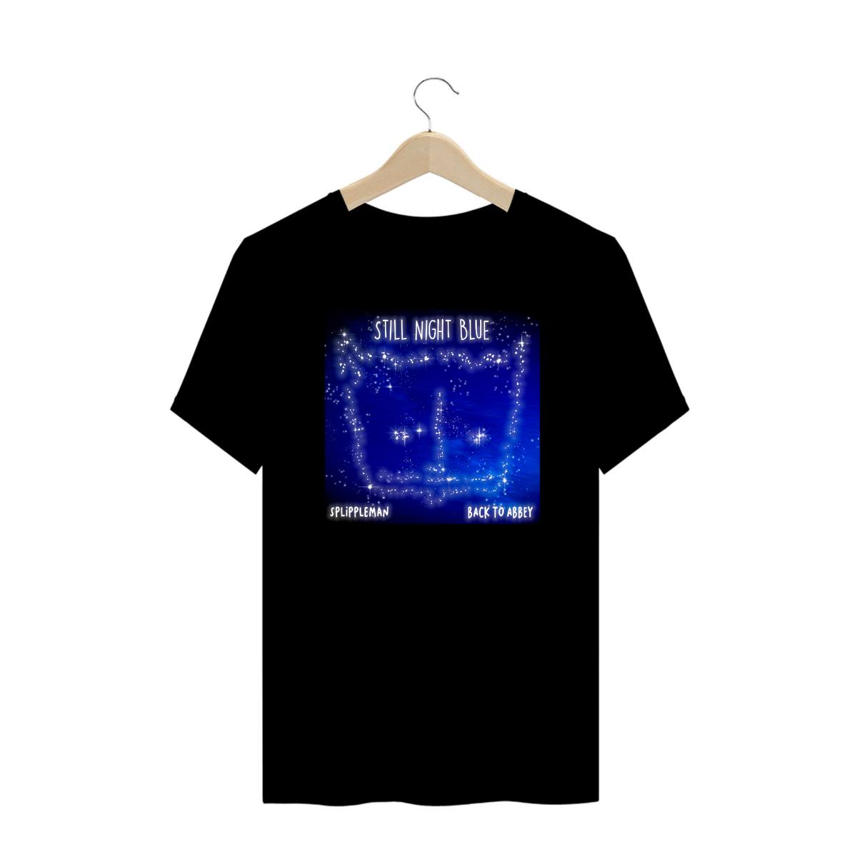 Nome do produto: Camiseta Plus - Still Night Blue - Splippleman 