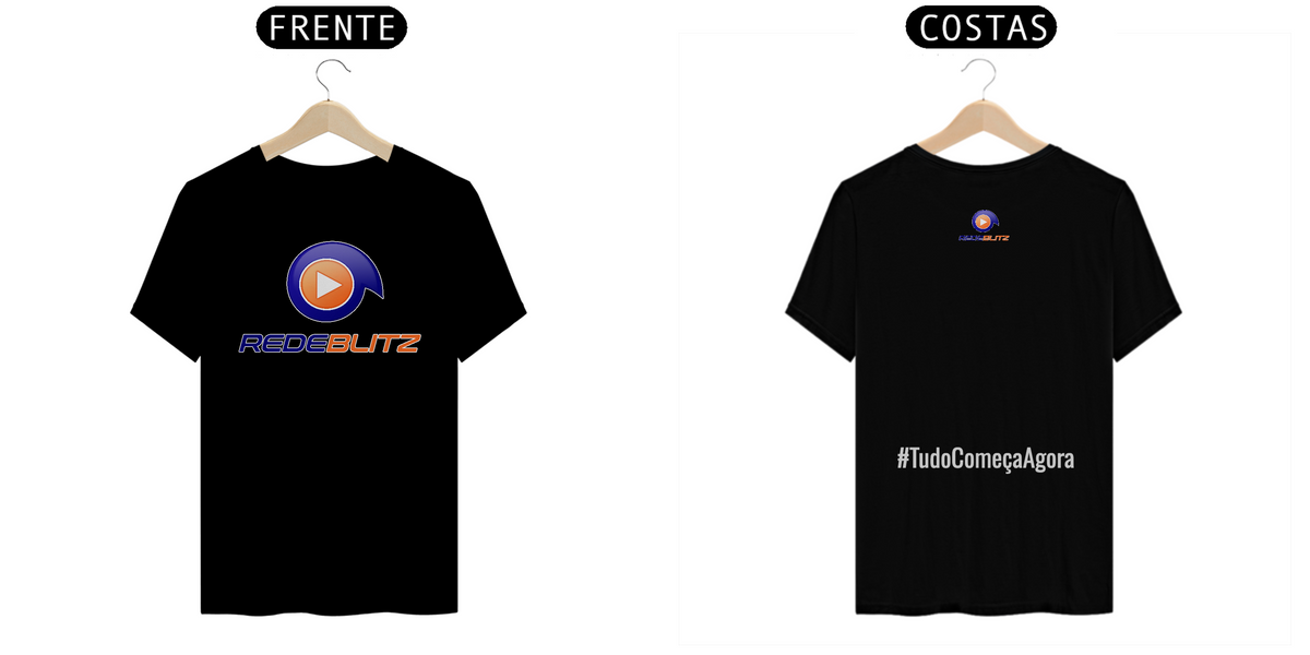 Nome do produto: Camiseta Quality - Tudo Começa Agora - Rede Blitz