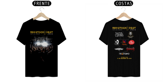 Camiseta Oficial - RiffStock Fest 2023