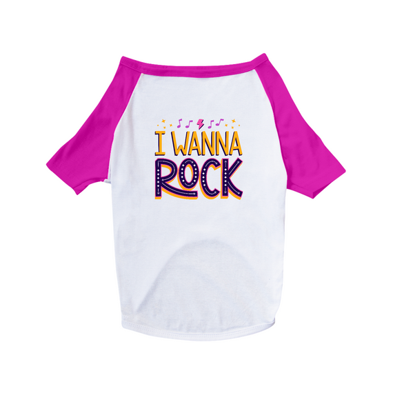 Camiseta PET - I Wanna Rock