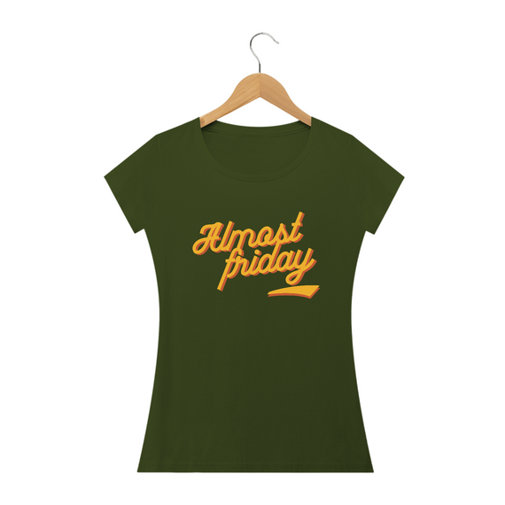 Camiseta Quality Baby Long - Almost Friday