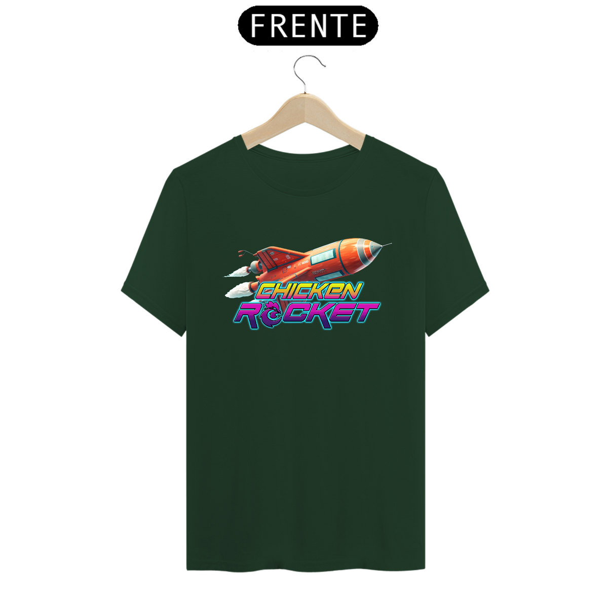 Nome do produto: Camiseta Classic - Rocket - Chicken Rocket