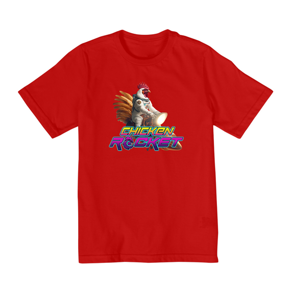 Camiseta Quality Infantil (2 a 8) - Chicken Rocket