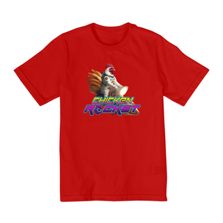 Camiseta Quality Infantil (2 a 8) - Chicken Rocket