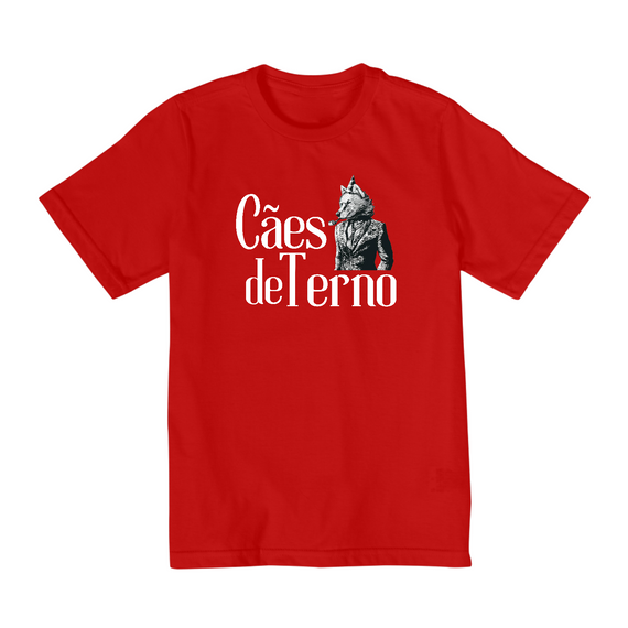 Camiseta Infantil (2 a 8) - Cães de Terno