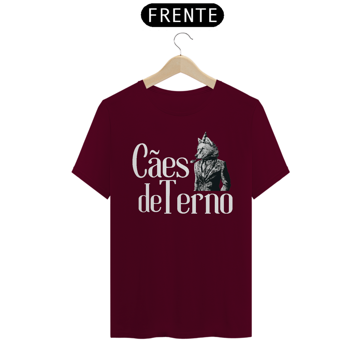 Nome do produto: Camiseta Quality - Cães de Terno