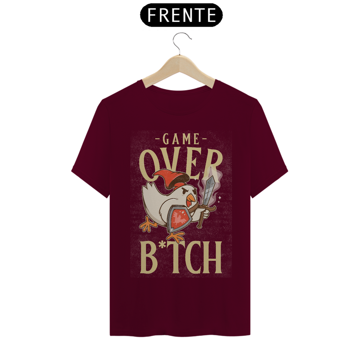 Nome do produto: Camiseta Quality - Game Over