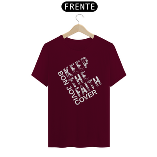 Nome do produtoCamiseta Quality - Keep the Faith 