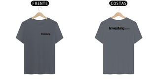 Camisa Comum  Adulto Logo Investing