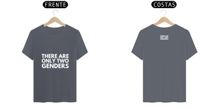 Nome do produtoT-shirt Classic There Are Only Two Genders