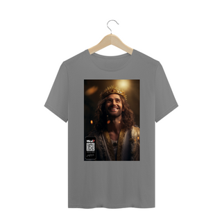 Nome do produtoT-shirt Plus Size Jesus Cristo Rei Mind7Code