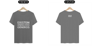 Nome do produtoT-shirt Estonada Existem Apenas Dois Gêneros