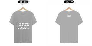 Nome do produtoT-shirt Classic There Are Only Two Genders