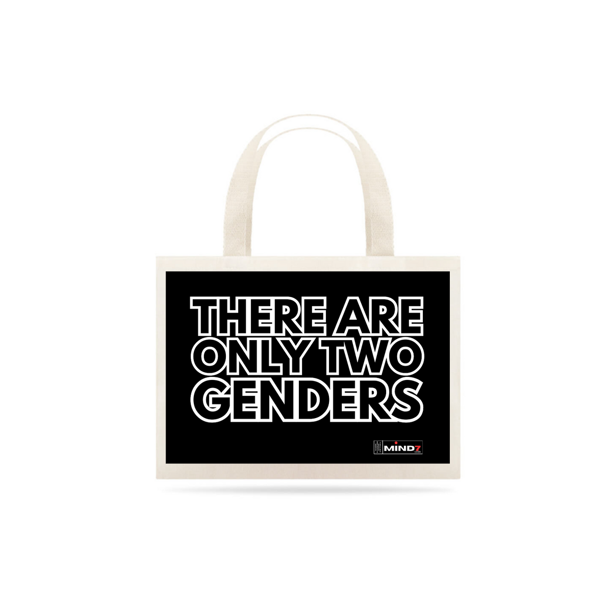 Nome do produto: Eco Bag Grande There Are Only Two Genders