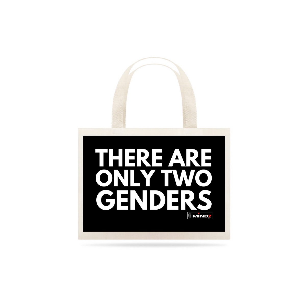 Nome do produto: Eco Bag Grande There Are Only Two Genders