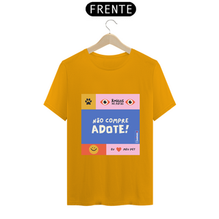 Nome do produtoT-shirt Quality Não Compre Adote!