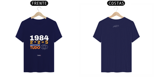 Nome do produtoT-shirt Classic 1984 2+2=5