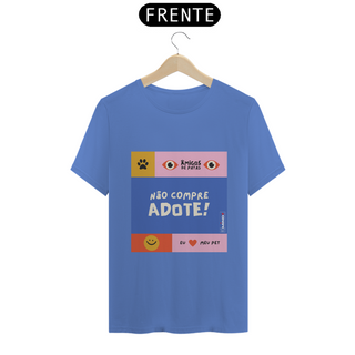 Nome do produtoT-shirt Estonada Não Compre Adote!