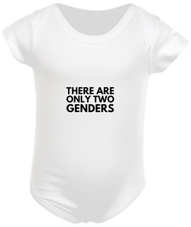 Nome do produtoBody Infantil There Are Only Two Genders