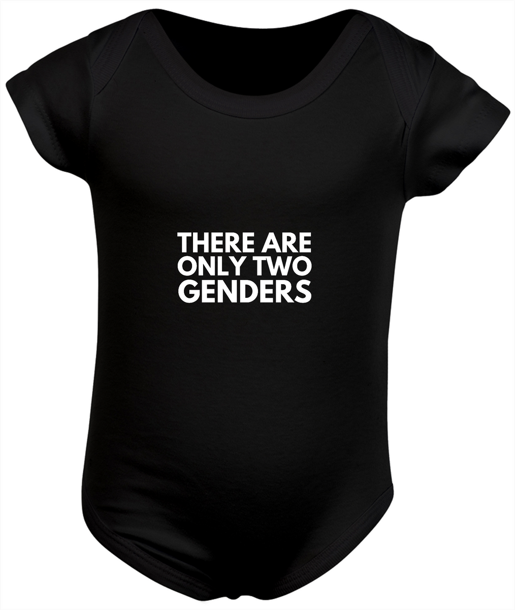 Nome do produto: Body Infantil There Are Only Two Genders