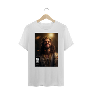 Nome do produtoT-shirt Plus Size Jesus Cristo Rei Mind7Code