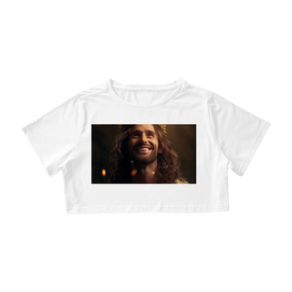 Nome do produtoCamisa Cropped Jesus Cristo Rei Mind7Code