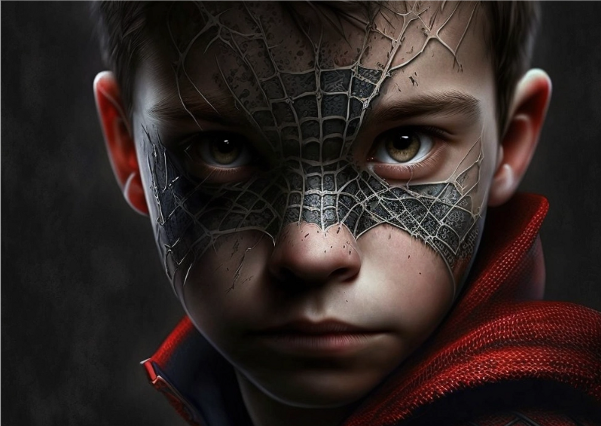 Nome do produto: Poster Paisagem Spider Boy Mind7Code