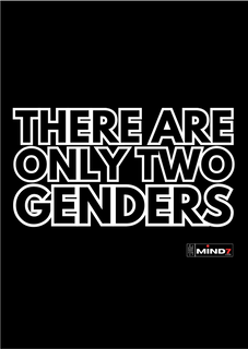 Nome do produtoPoster Paisagem There Are Only Two Genders