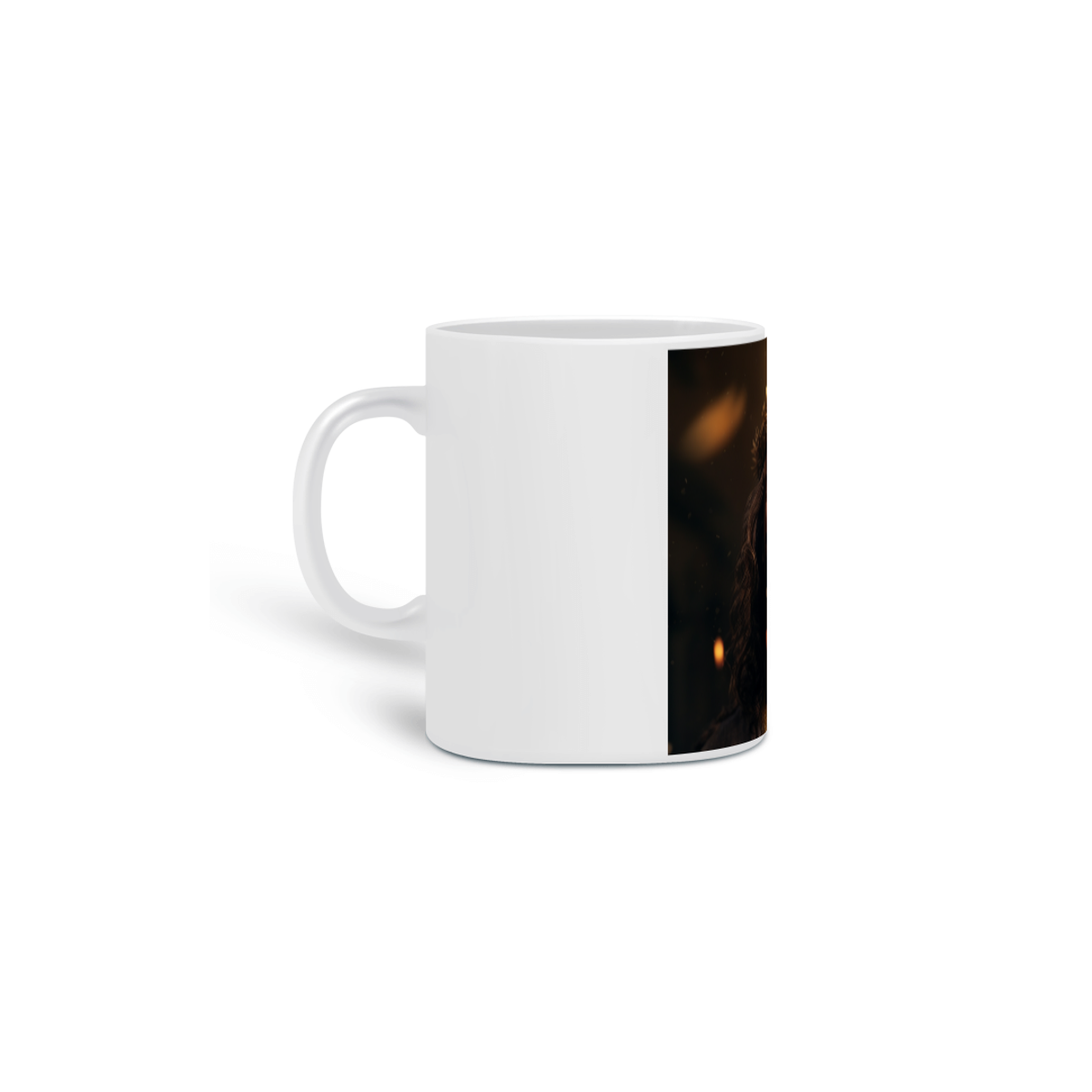 Nome do produto: Caneca Jesus Cristo Rei - Mind7Code