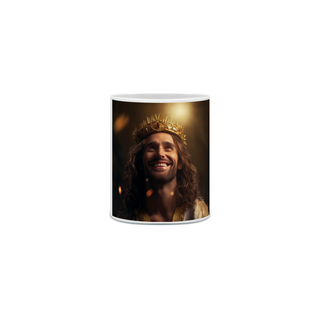 Nome do produtoCaneca Jesus Cristo Rei - Mind7Code