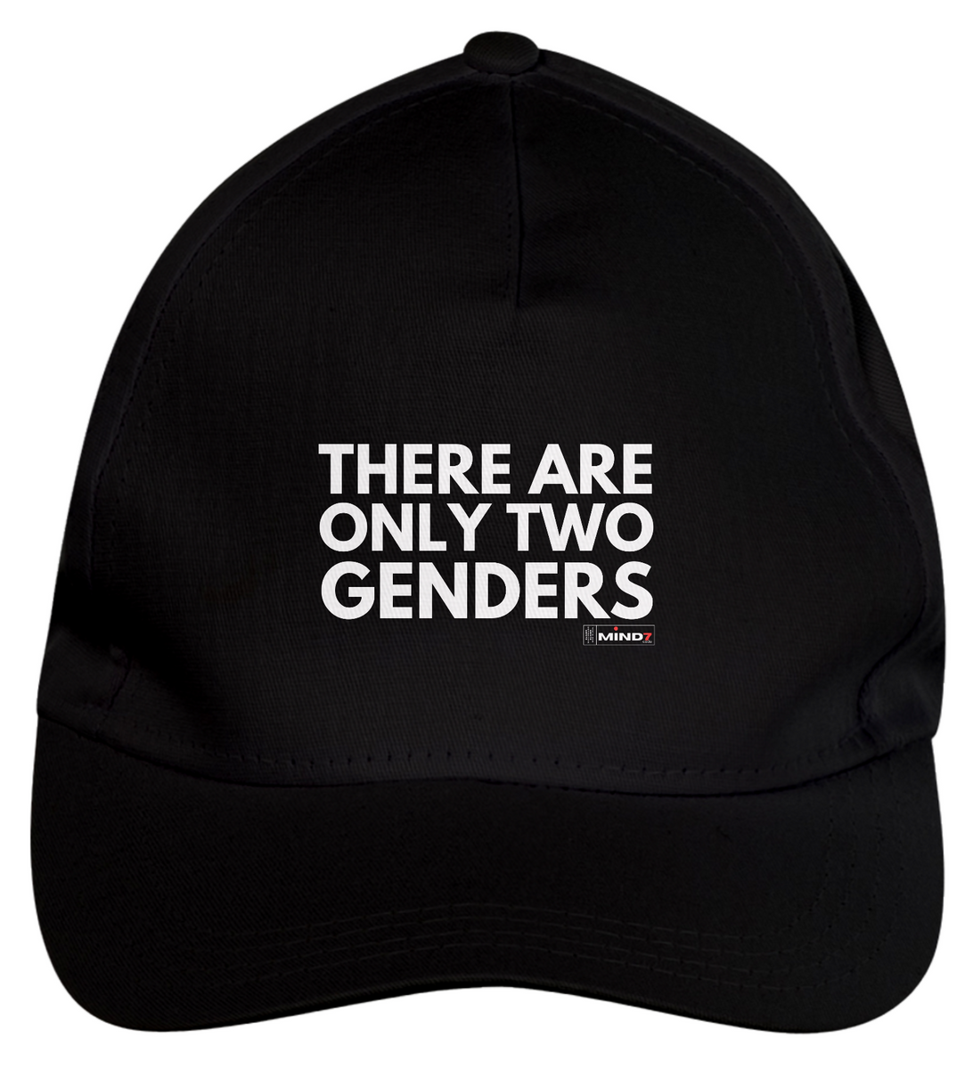 Nome do produto: Boné de Brim There Are Only Two Genders