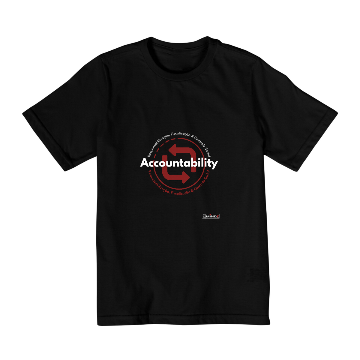 Nome do produto: Camiseta Quality Infantil (9 à 14) Accountability