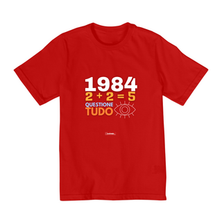 Nome do produtoCamiseta Quality Infantil ( 9 à 14) 1984 2+2=5