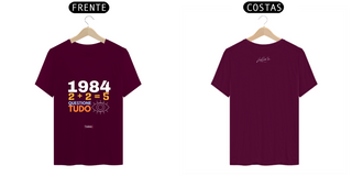 Nome do produtoT-shirt Classic 1984 2+2=5