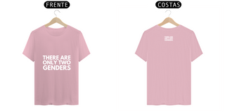 Nome do produtoT-shirt Classic There Are Only Two Genders