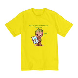 Nome do produtoCamisa Infantil Groot Comunicação Alternativa