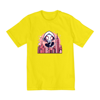 Nome do produtoCamisa infantil Spider Gwen Kawaii