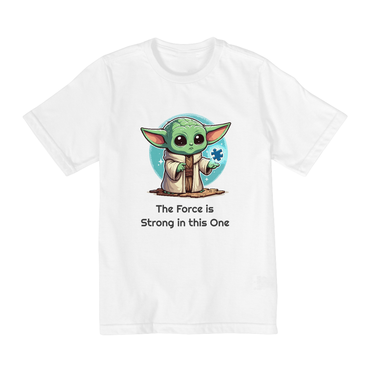 Nome do produto: Camisa Infantil The force is strong U10